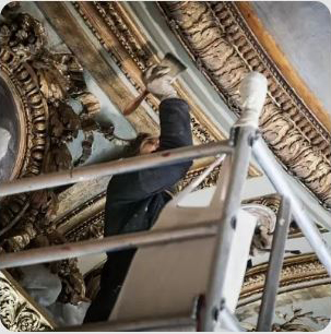 La restauration des décors