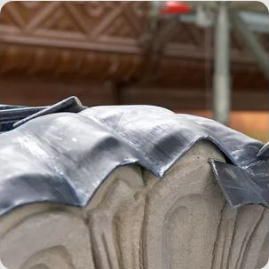 La restauration des couvertures