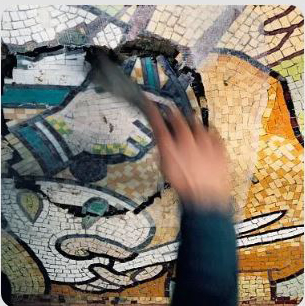 La restauration des mosaïques