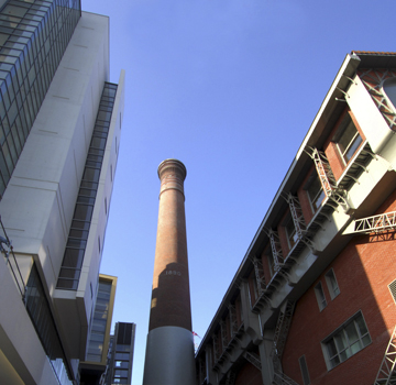 École nationale supérieure d'architecture Paris Val-de-Seine. Cheminée.