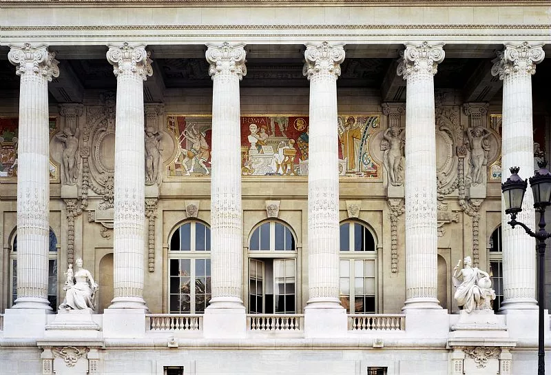 La frise après restauration